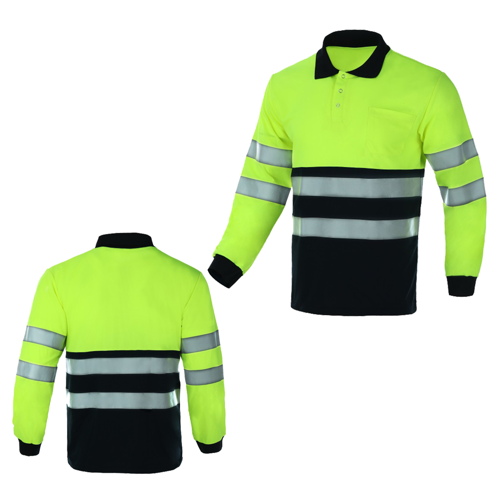 Reflective Safety Polo Shirt