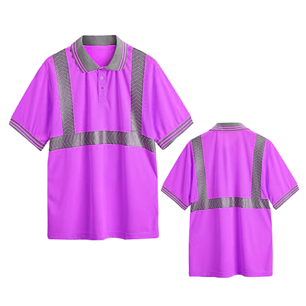 Reflective Safety Polo Shirt